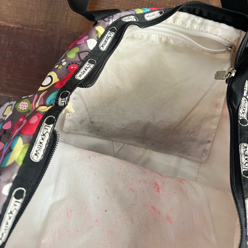 Vintage Le Sportsac Tote GUC - Picture 6 of 10